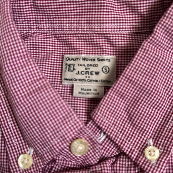 Mens JCREW Button Up - Picture 2 of 3